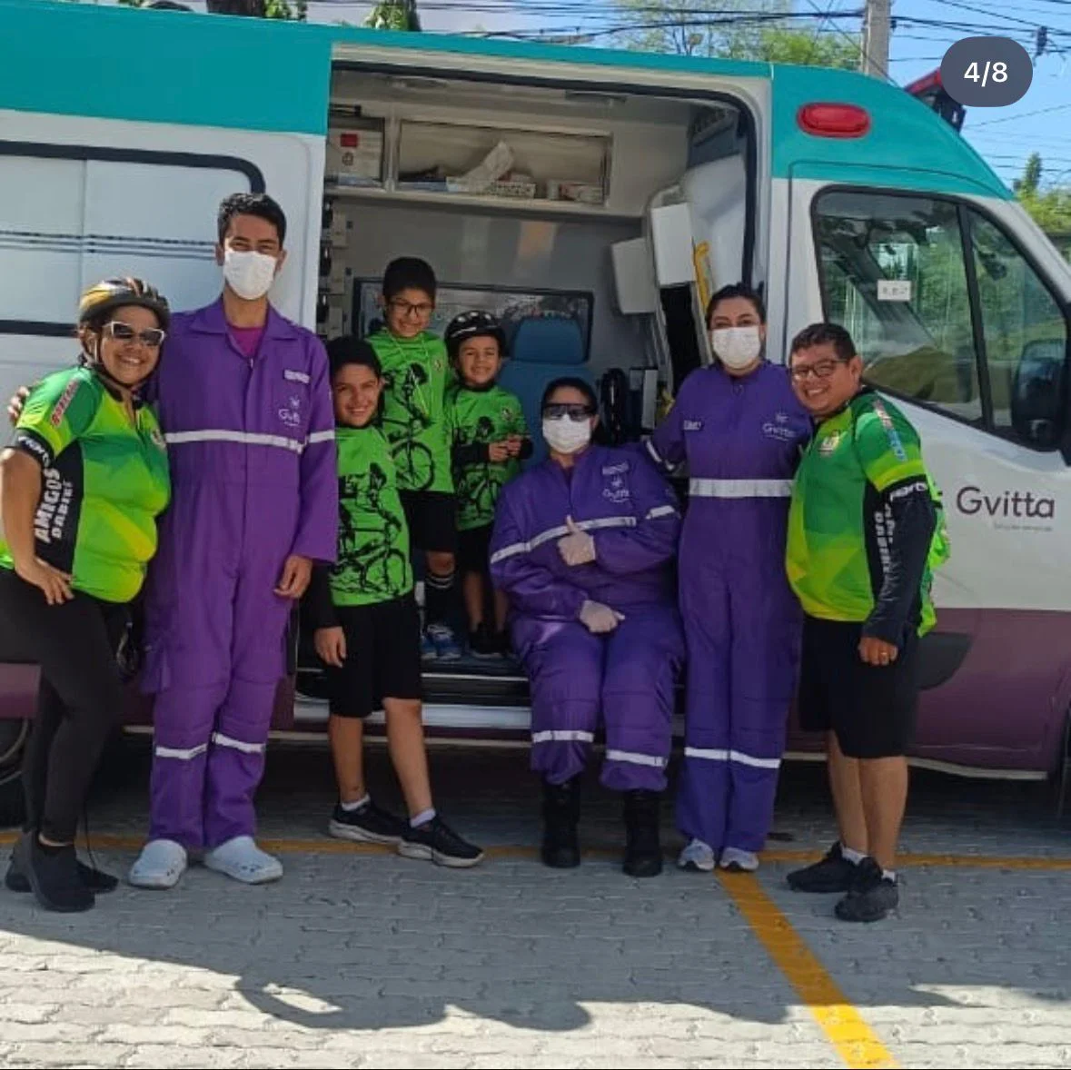 Atendimento medico em evento